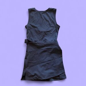 Adorable Black athletic mini A-line dress